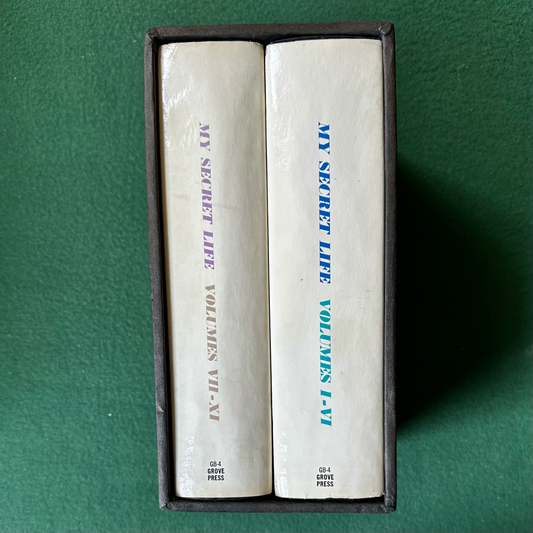 Vintage Fiction Hardbacks: Anonymous - My Secret Life, Vols 1-11 SECOND PRINTING