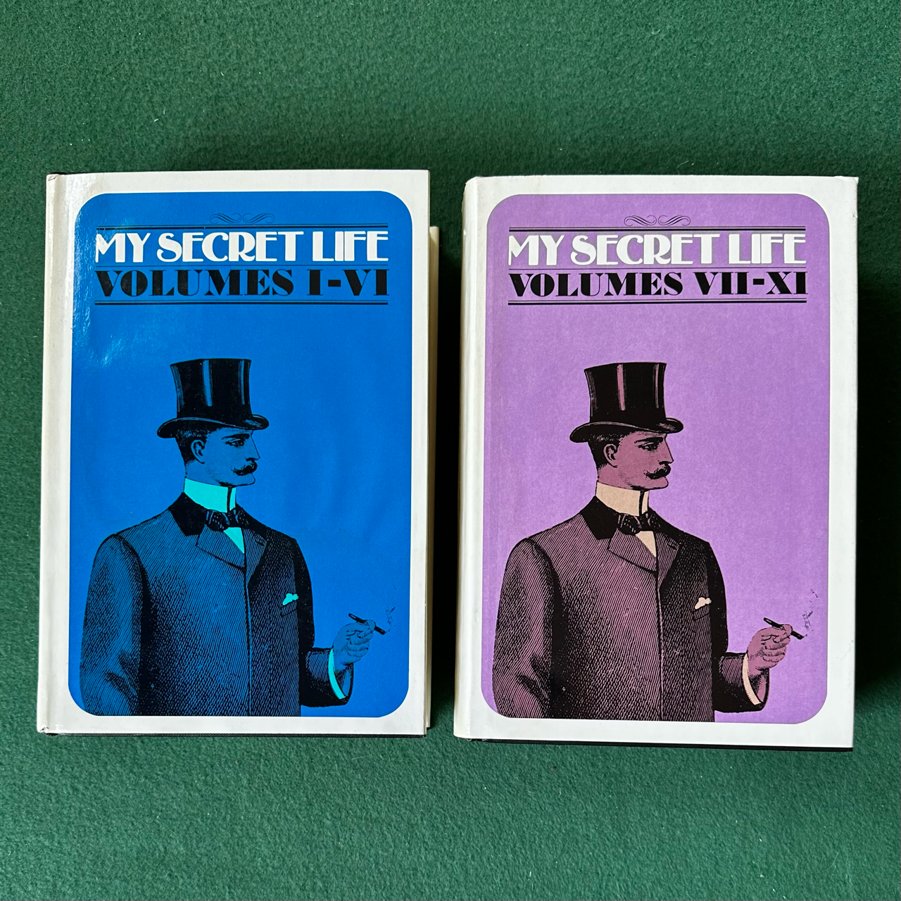 Vintage Fiction Hardbacks: Anonymous - My Secret Life, Vols 1-11 SECOND PRINTING