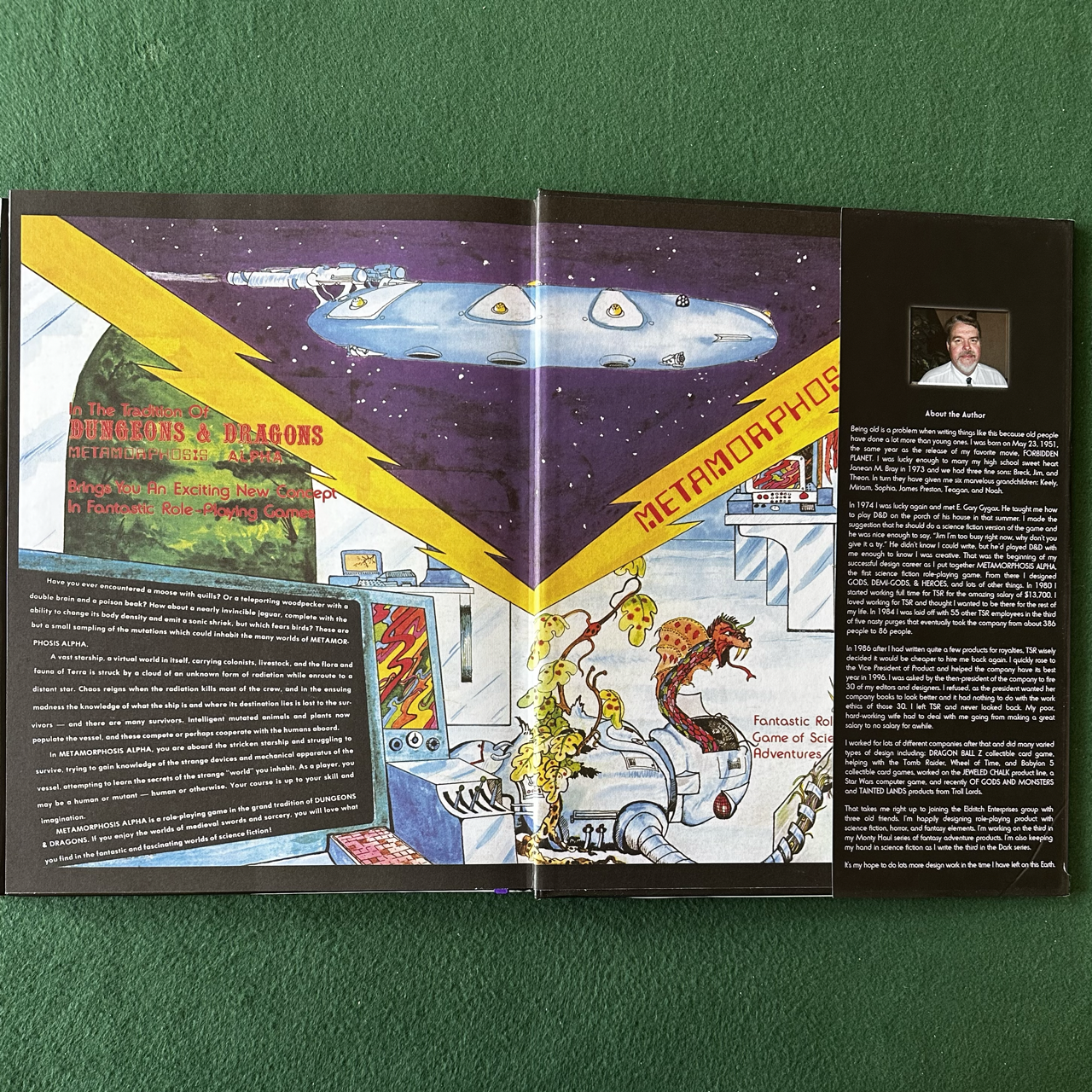 TTRPG Core Book: James M Ward - Metamorphosis Alpha Deluxe Collector's Edition