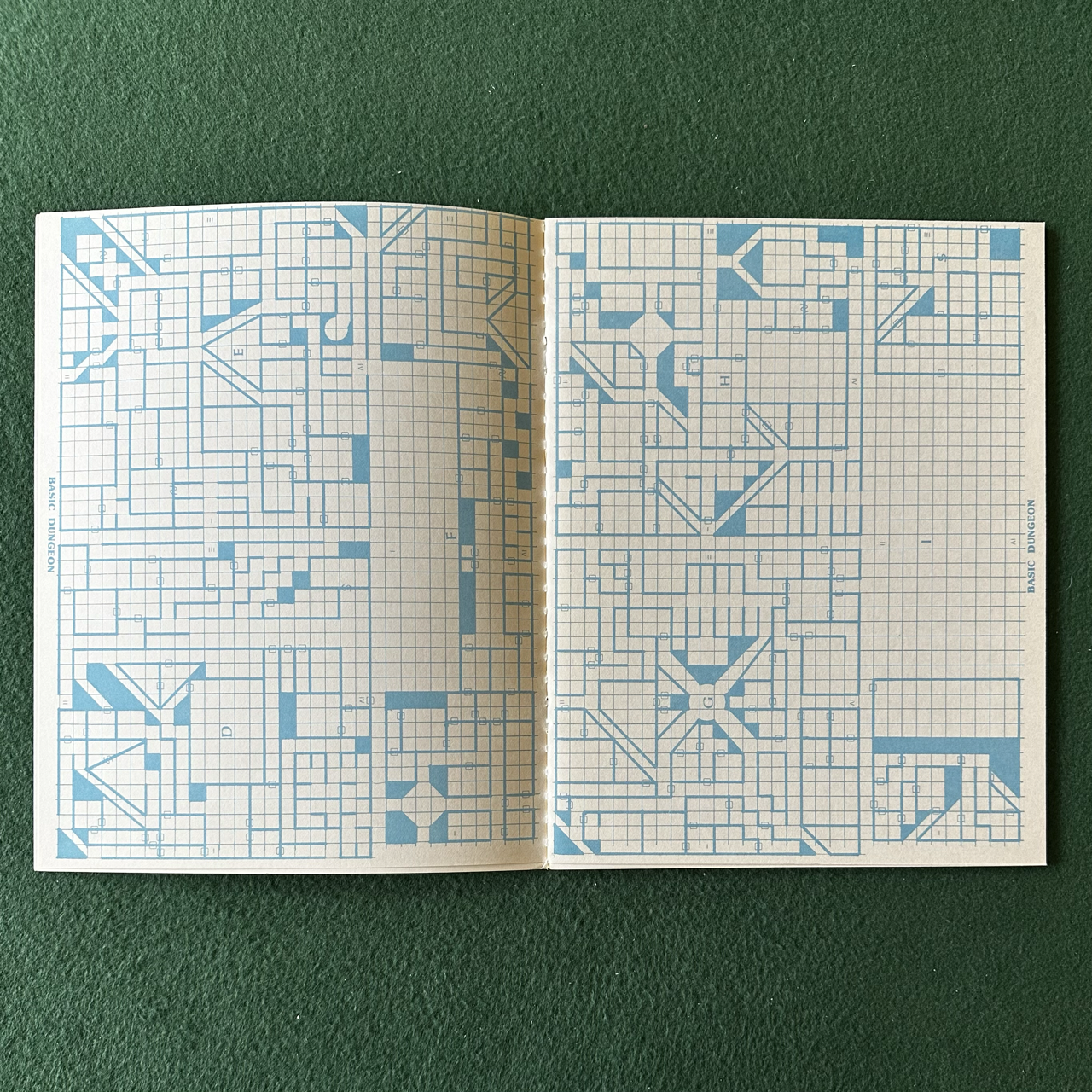 Vintage Dungeons & Dragons Accessory: Dungeon Geomorphs 1-3