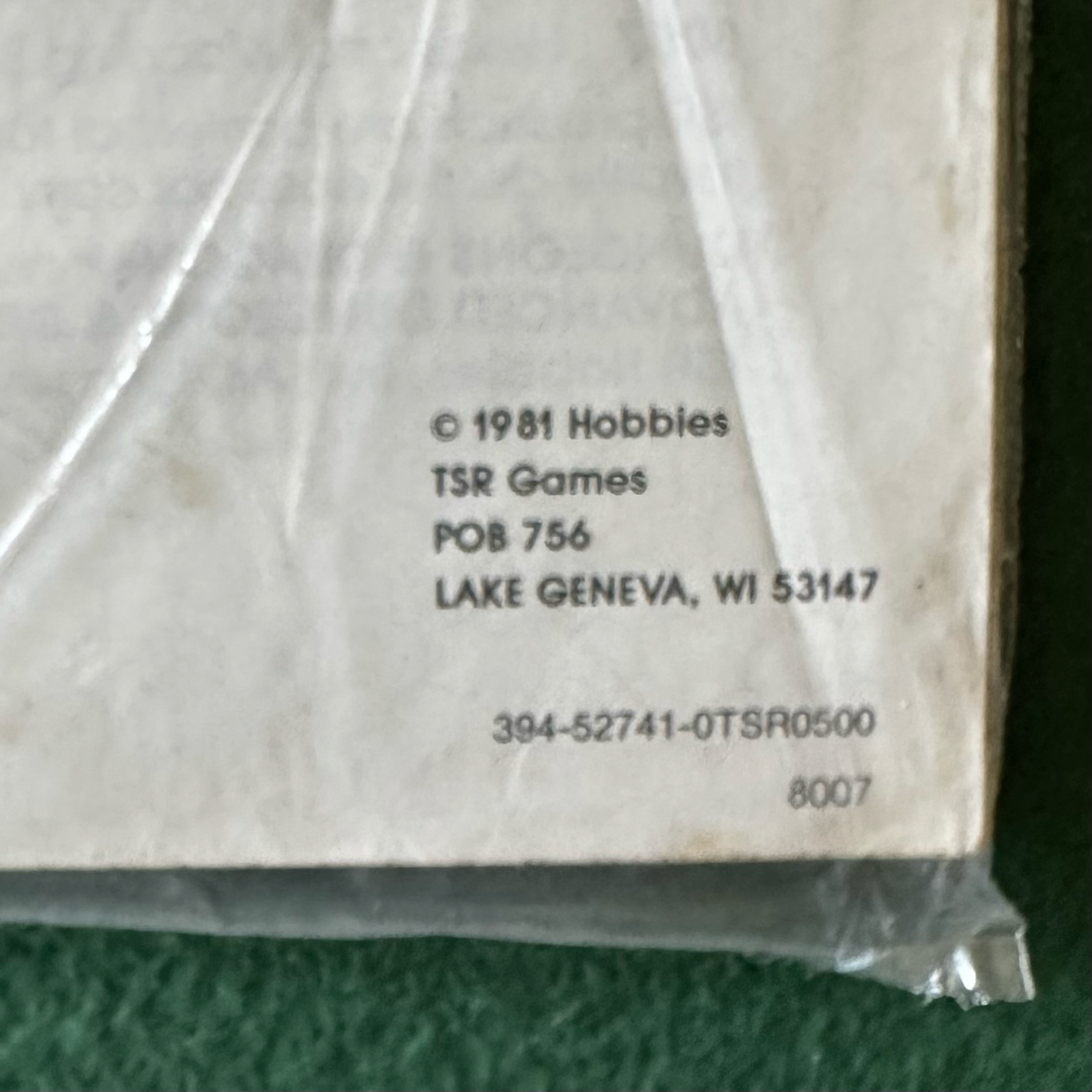 Vintage Dungeons & Dragons Accessory: Hexagonal Mapping Booklet SEALED