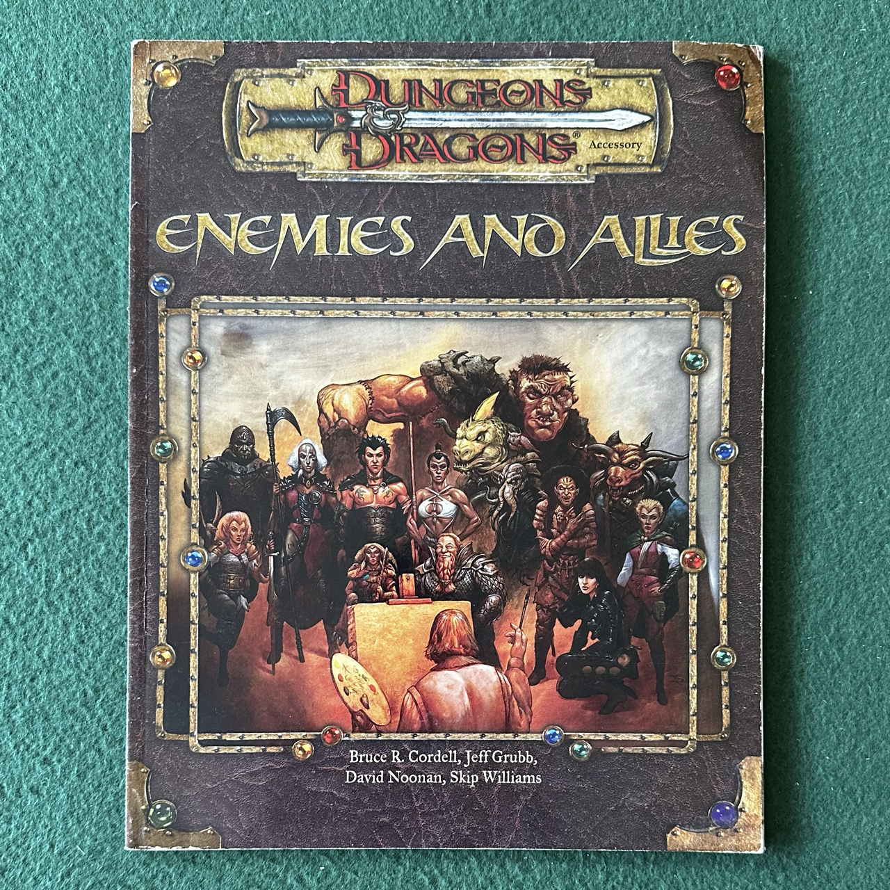 Vintage Dungeons & Dragons 3.5e Accessory: Enemies and Allies