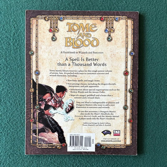 Vintage Dungeons & Dragons 3.5e Accessory: Tome and Blood