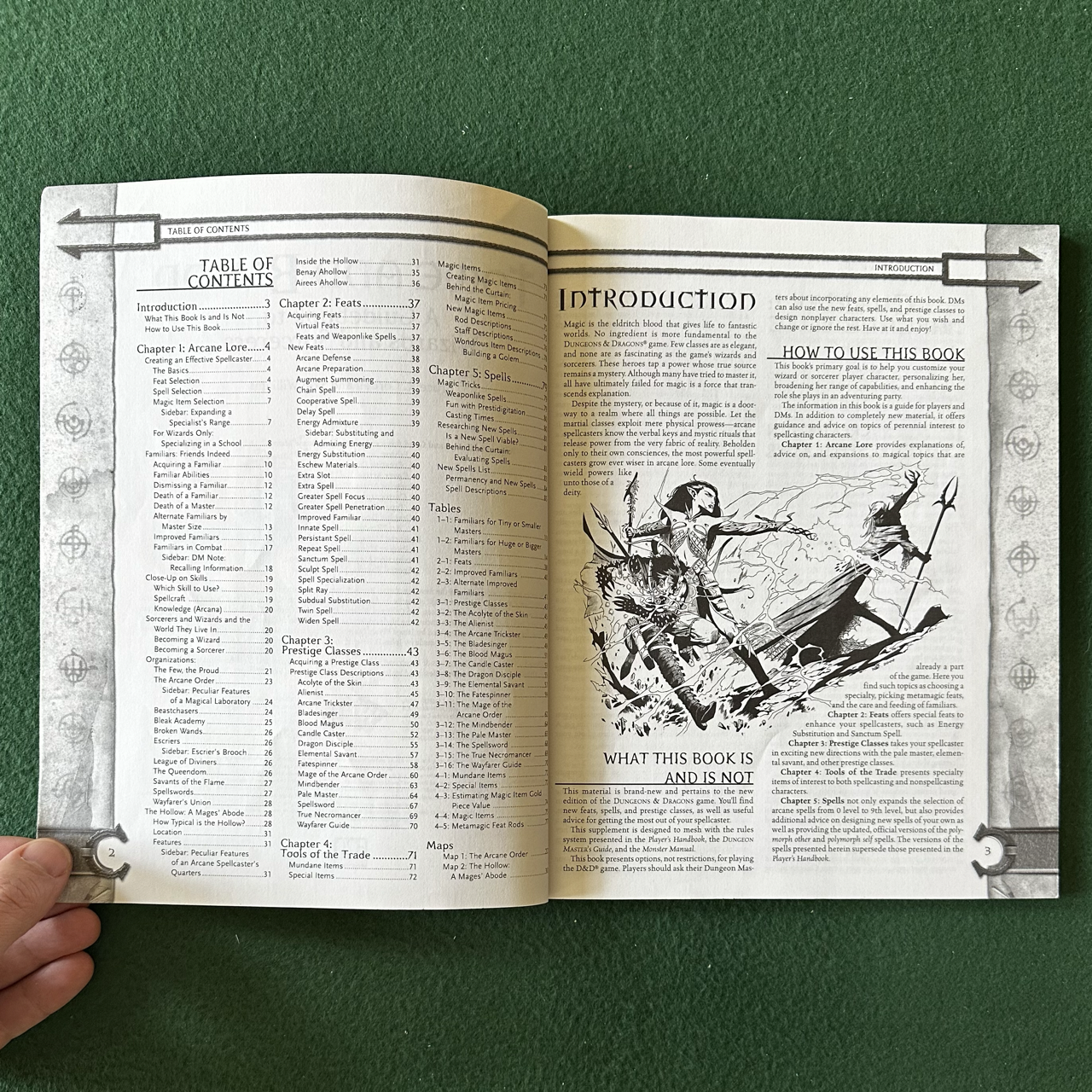 Vintage Dungeons & Dragons 3.5e Accessory: Tome and Blood
