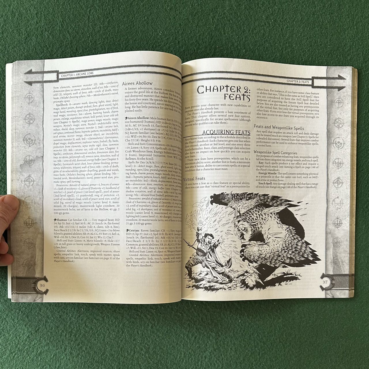 Vintage Dungeons & Dragons 3.5e Accessory: Tome and Blood