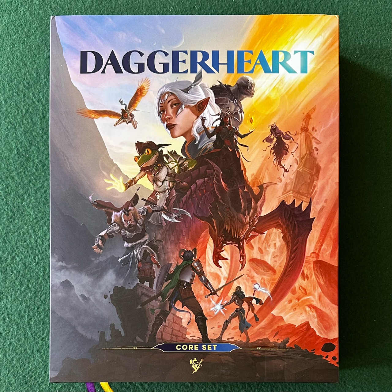 TTRPG Core Set: Daggerheart Core Rules and Card Set