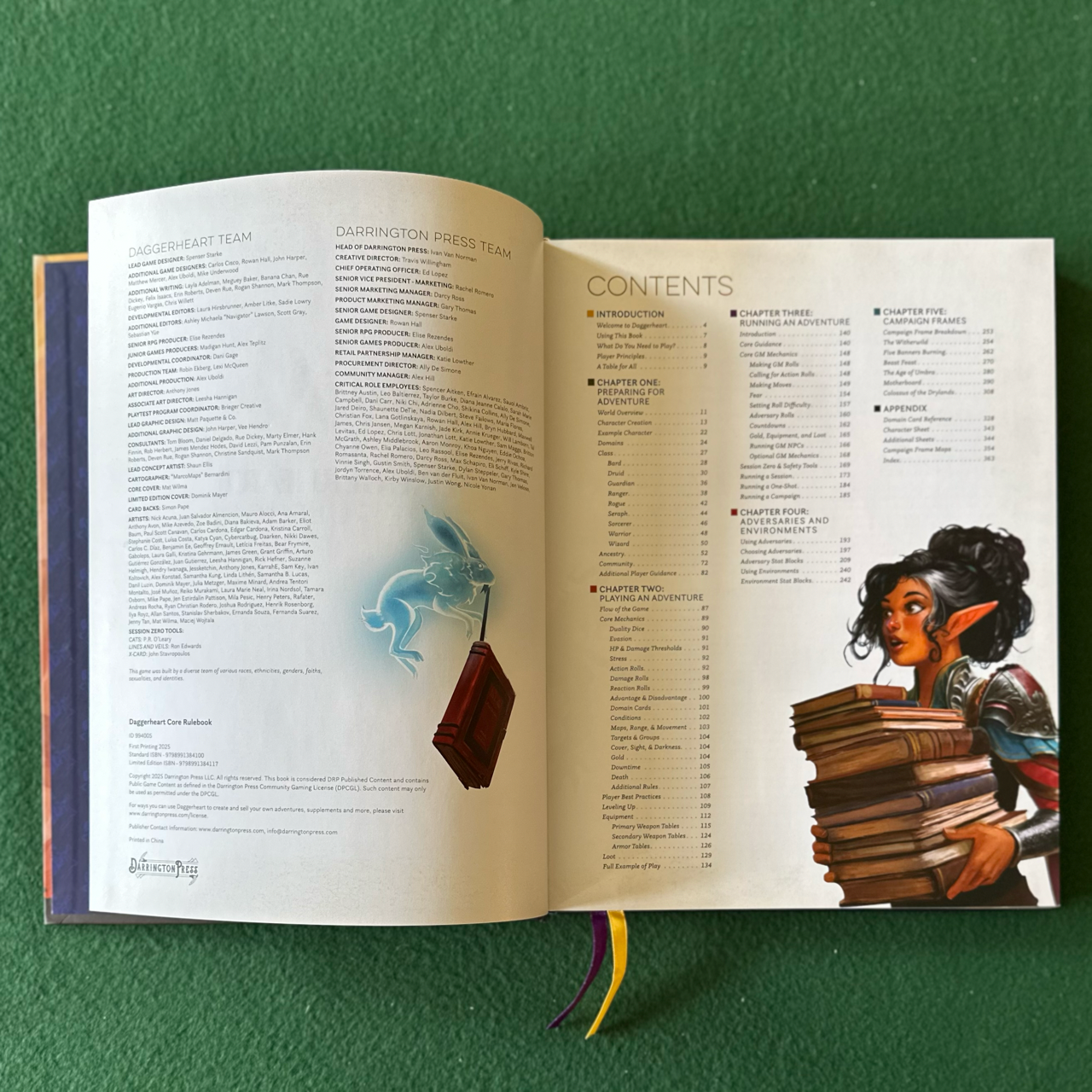 TTRPG Core Set: Daggerheart Core Rules and Card Set