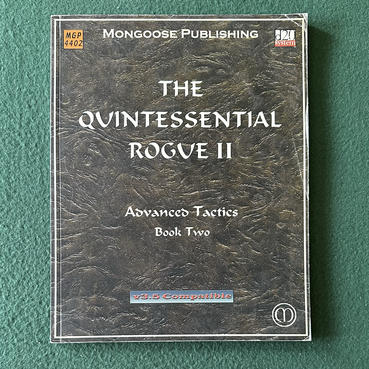 Dungeons & Dragons 3.5e Accessory: The Quintessential Rogue II: Advanced Tactics