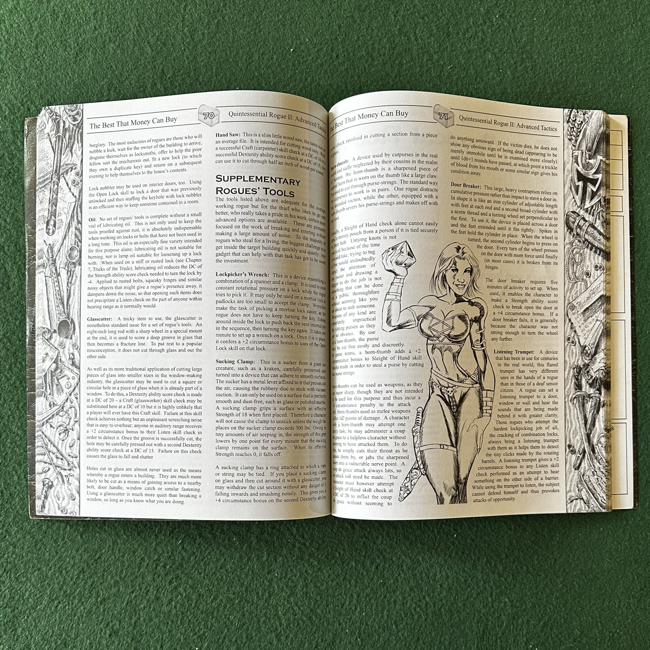 Dungeons & Dragons 3.5e Accessory: The Quintessential Rogue II: Advanced Tactics