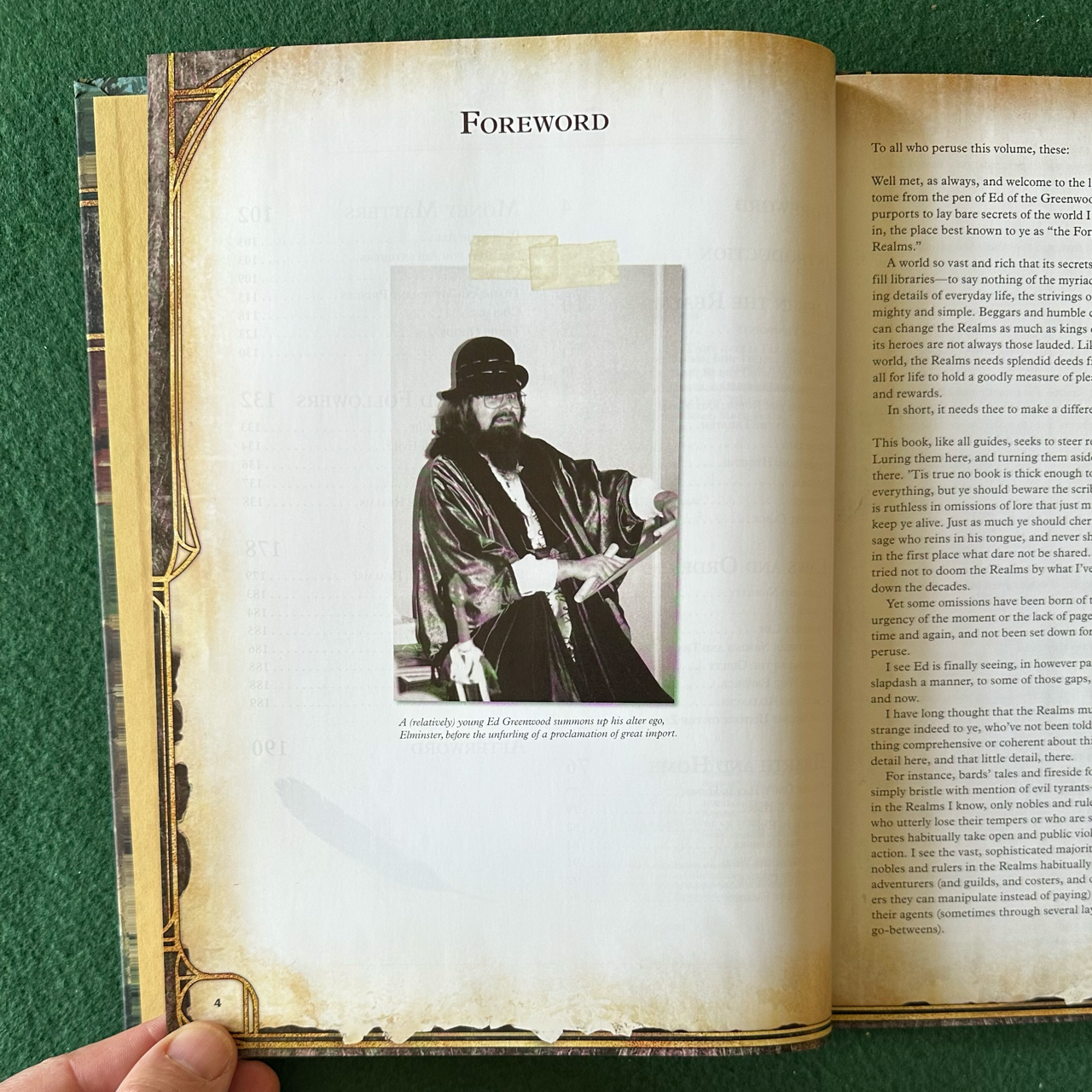 Dungeons & Dragons Accessory: Ed Greenwood Presents Elminster's Forgotten Realms FIRST PRINTING