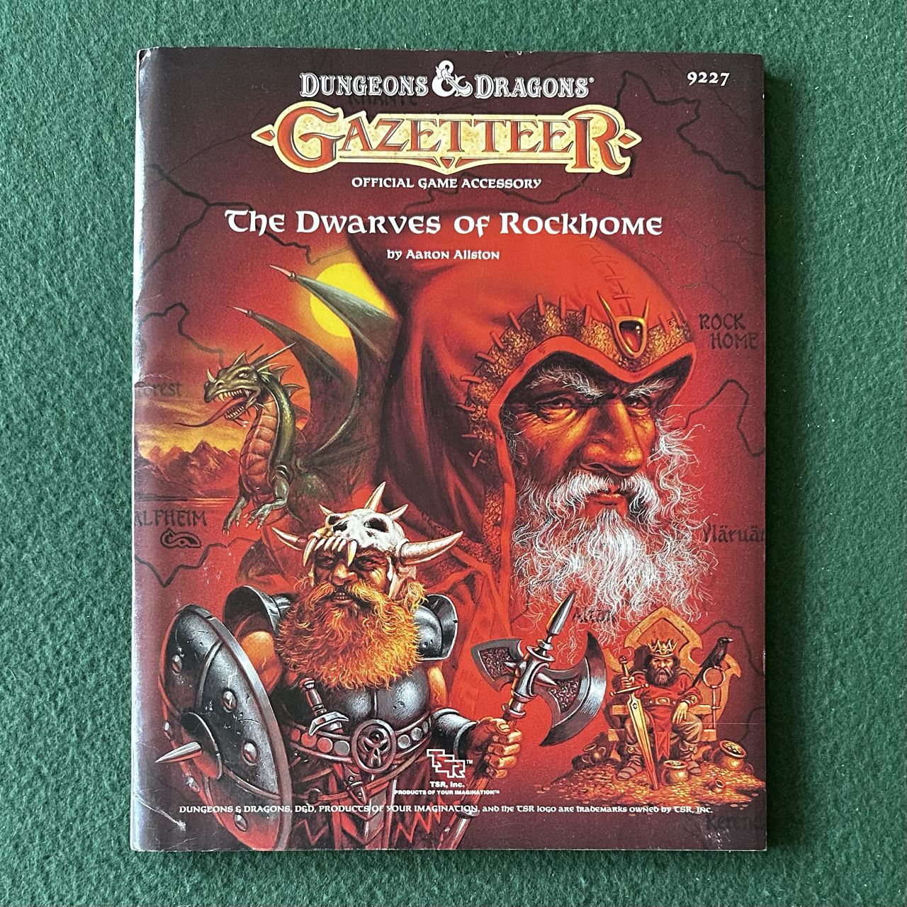 Vintage Dungeons & Dragons Accessory: Gazetteer: The Dwarves of Rockhome