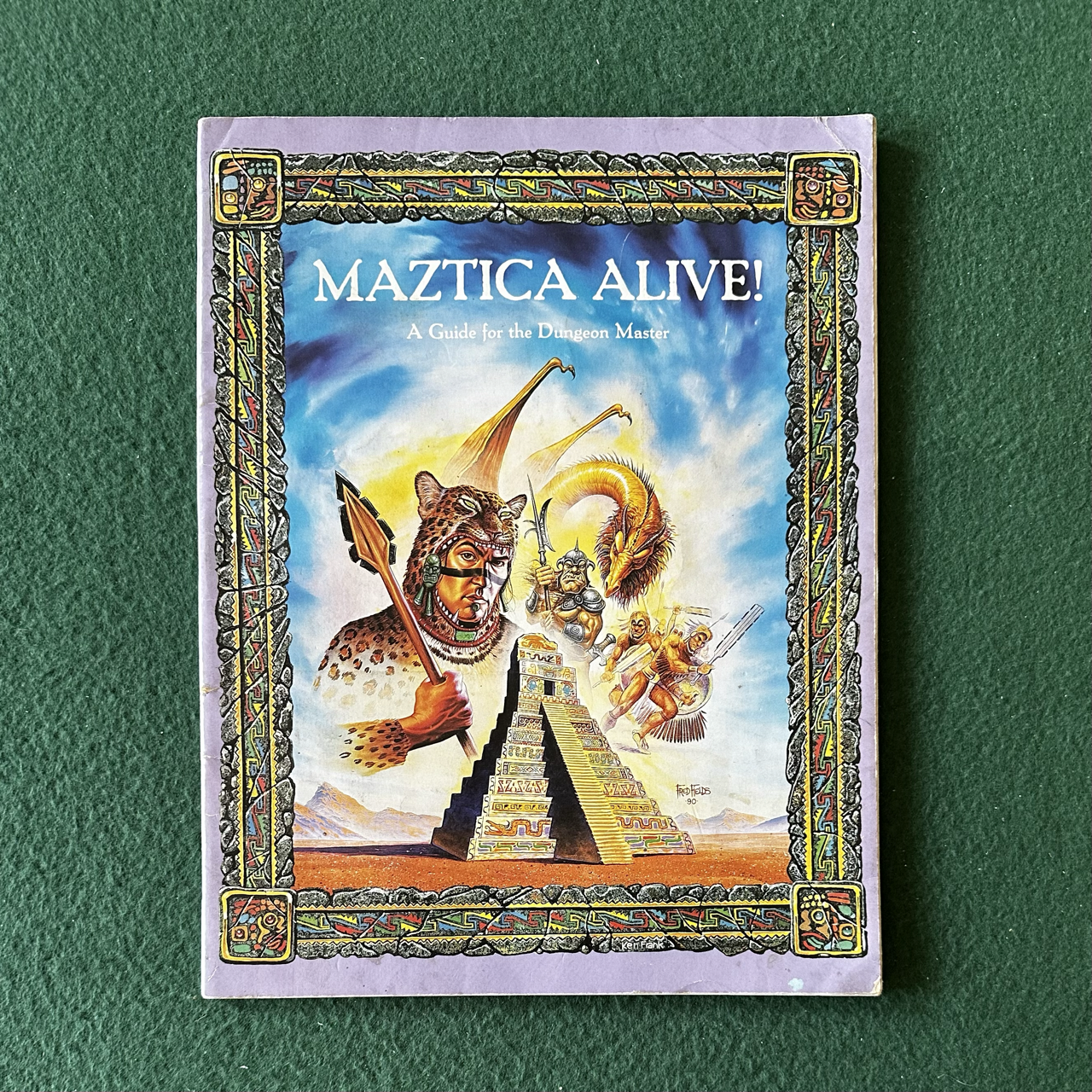 Vintage Dungeons & Dragons 2e Accessory: Forgotten Realms: Maztica Alive! DM Guide