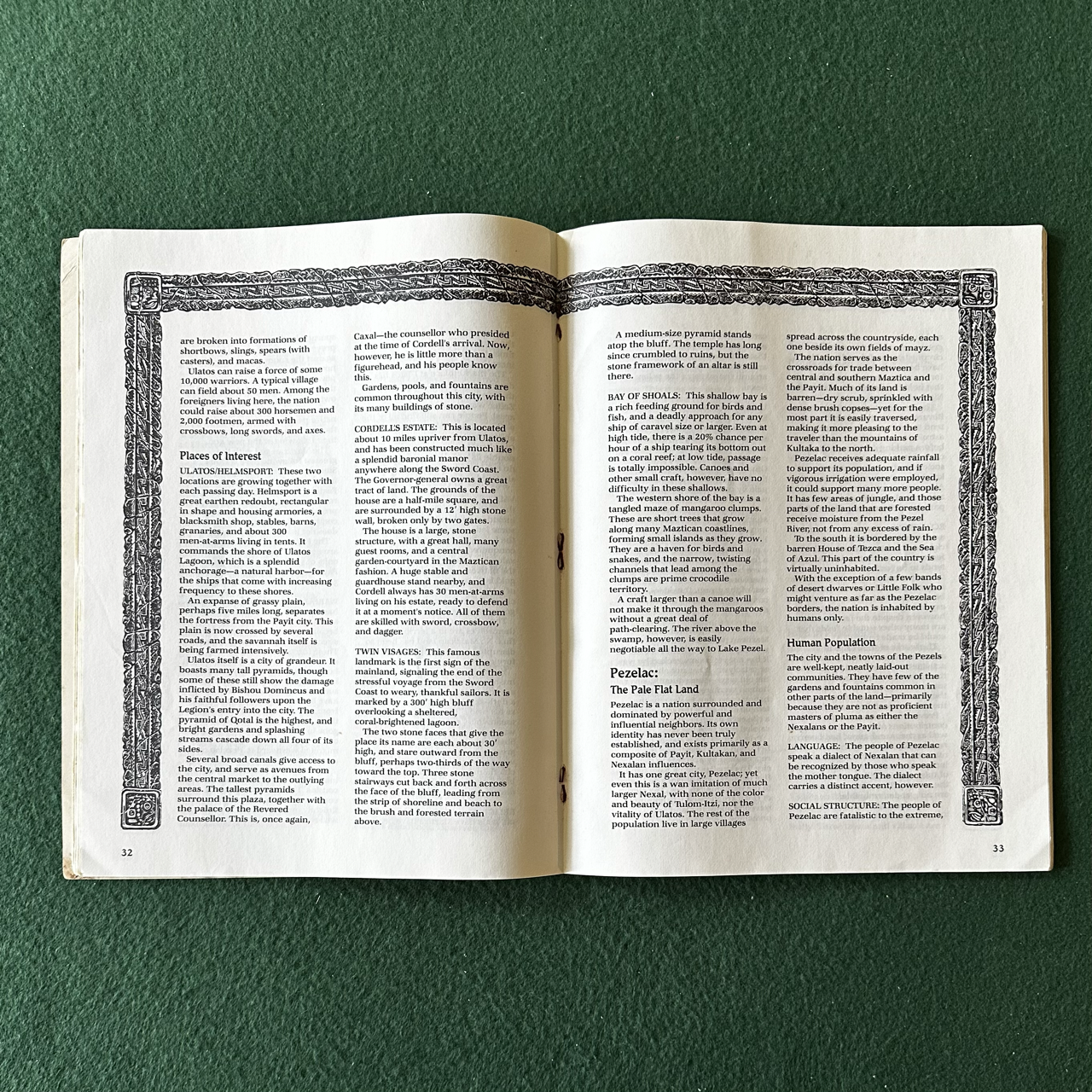 Vintage Dungeons & Dragons 2e Accessory: Forgotten Realms: Maztica Alive! DM Guide