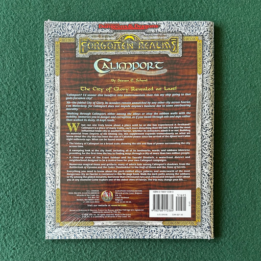 Vintage Dungeons & Dragons 2e Campaign Expansion: Forgotten Realms: Calimport SEALED
