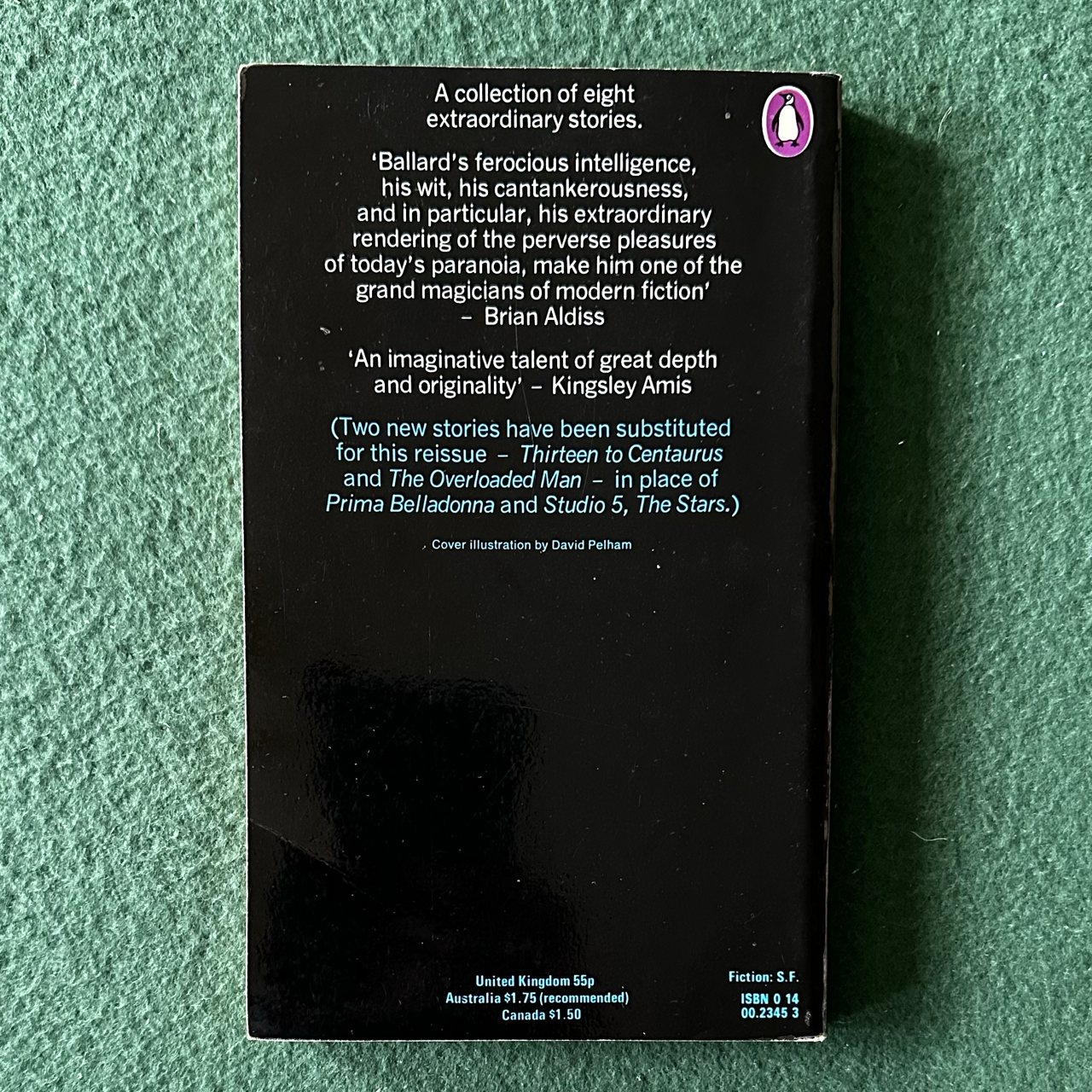 Vintage Sci-Fi Paperback: J G Ballard - The Four-Dimensional Nightmare