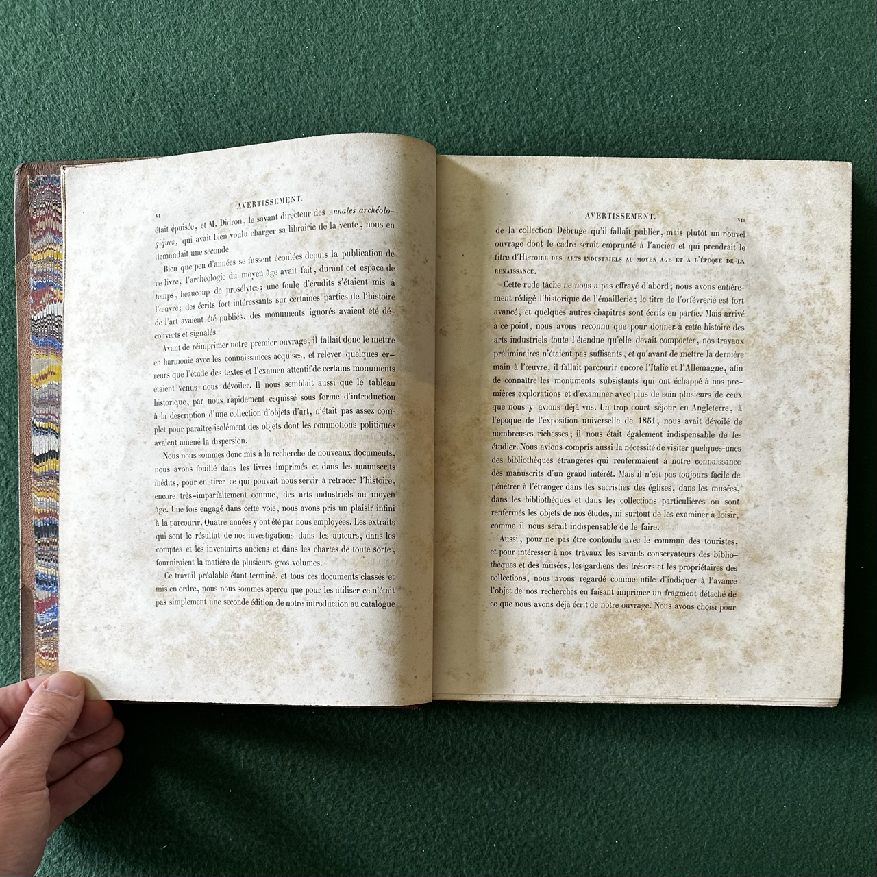Antique Art Hardback: Jules Lebarte - Recherches sur la Peinture en Email dans L'antiquite et au Moyen Age 1856