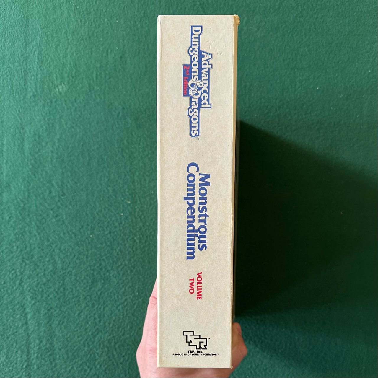 Vintage Advanced Dungeons & Dragons 2e Accessory: Monstrous Compendium: Volume Two FILLED