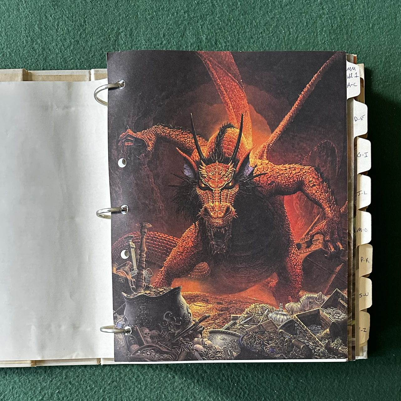 Vintage Advanced Dungeons & Dragons 2e Accessory: Monstrous Compendium: Volume Two FILLED