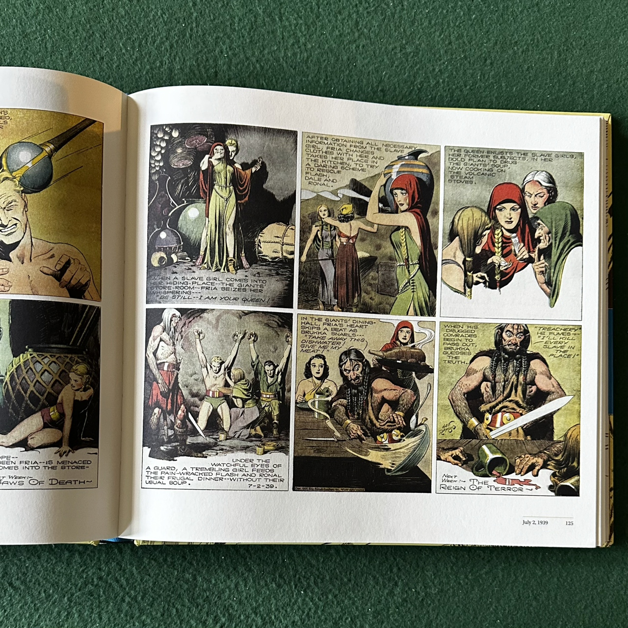 Graphic Novel Hardback: Alex Raymond - Flash Gordon: The Tyrant of Mongo FIRST EDITION