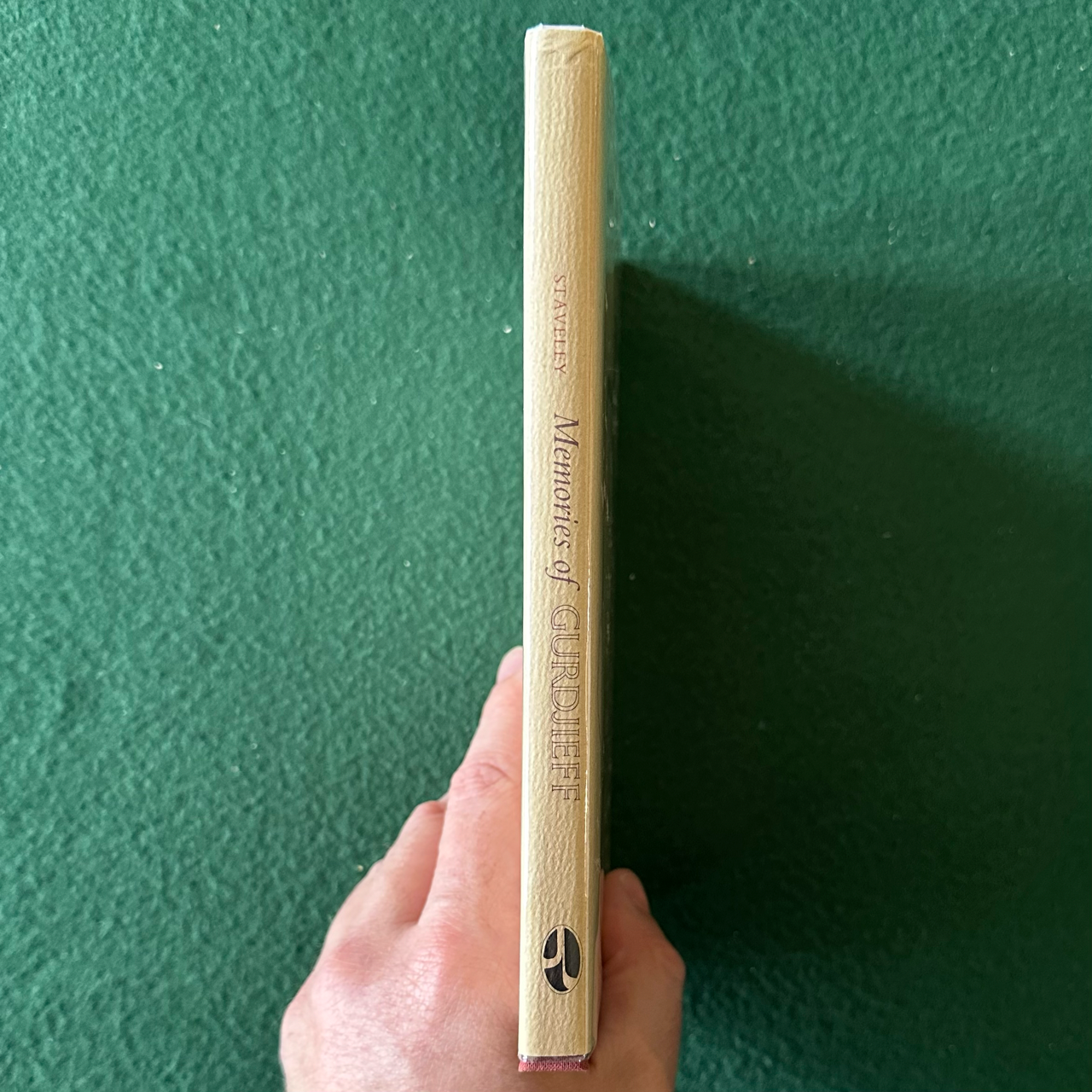 Vintage Non-Fiction Hardback: A L Staveley - Memories of Gurdjieff FIRST EDITION