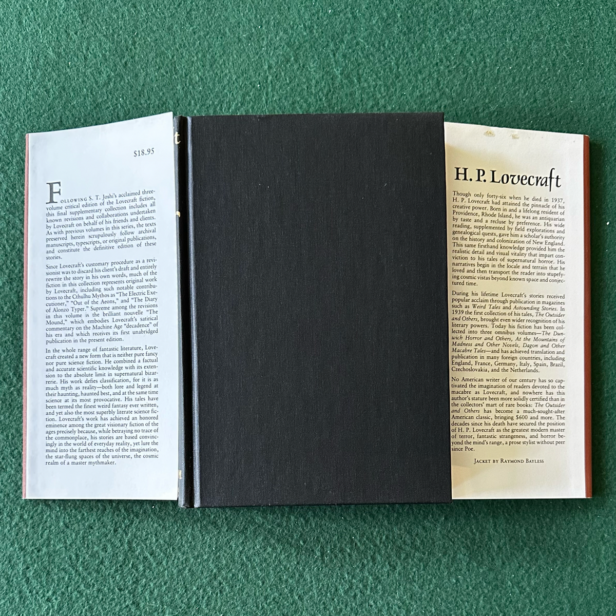Vintage Horror Hardback: H P Lovecraft - The Horror at the Museum THIRD PRINTING
