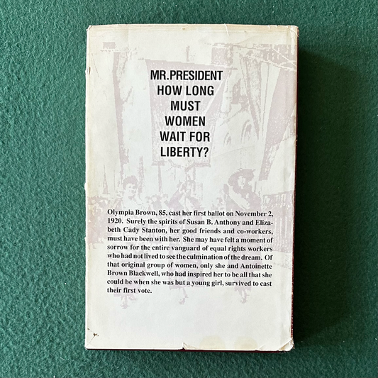 Vintage Non-Fiction Hardback: Charlotte Cote - Olympia Brown: Battle for Equality SIGNED