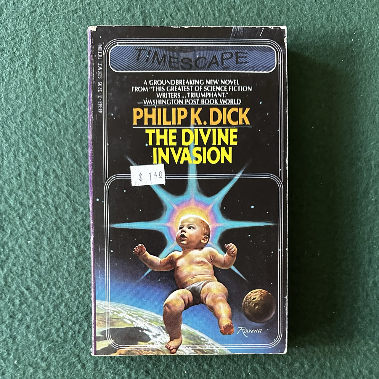 Vintage Sci-Fi Paperback: Philip K Dick - The Divine Invasion FIRST PRINTING