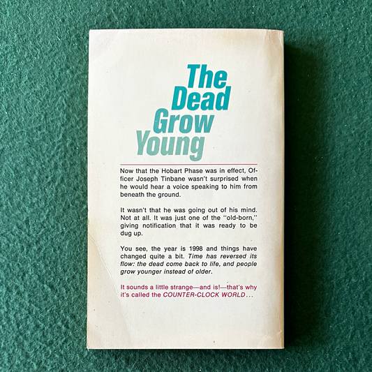Vintage Sci-Fi Paperback: Philip K Dick - Counter-Clock World