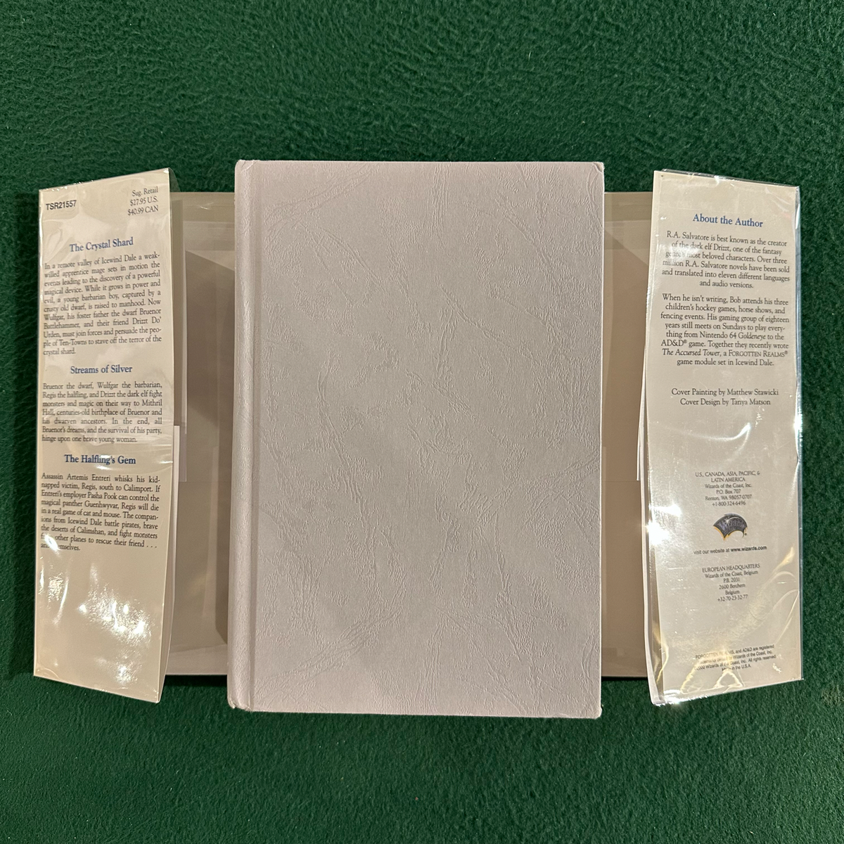Vintage Fantasy Hardback: R A Salvatore - The Icewind Dale Trilogy Omnibus SIGNED FIRST PRINTING