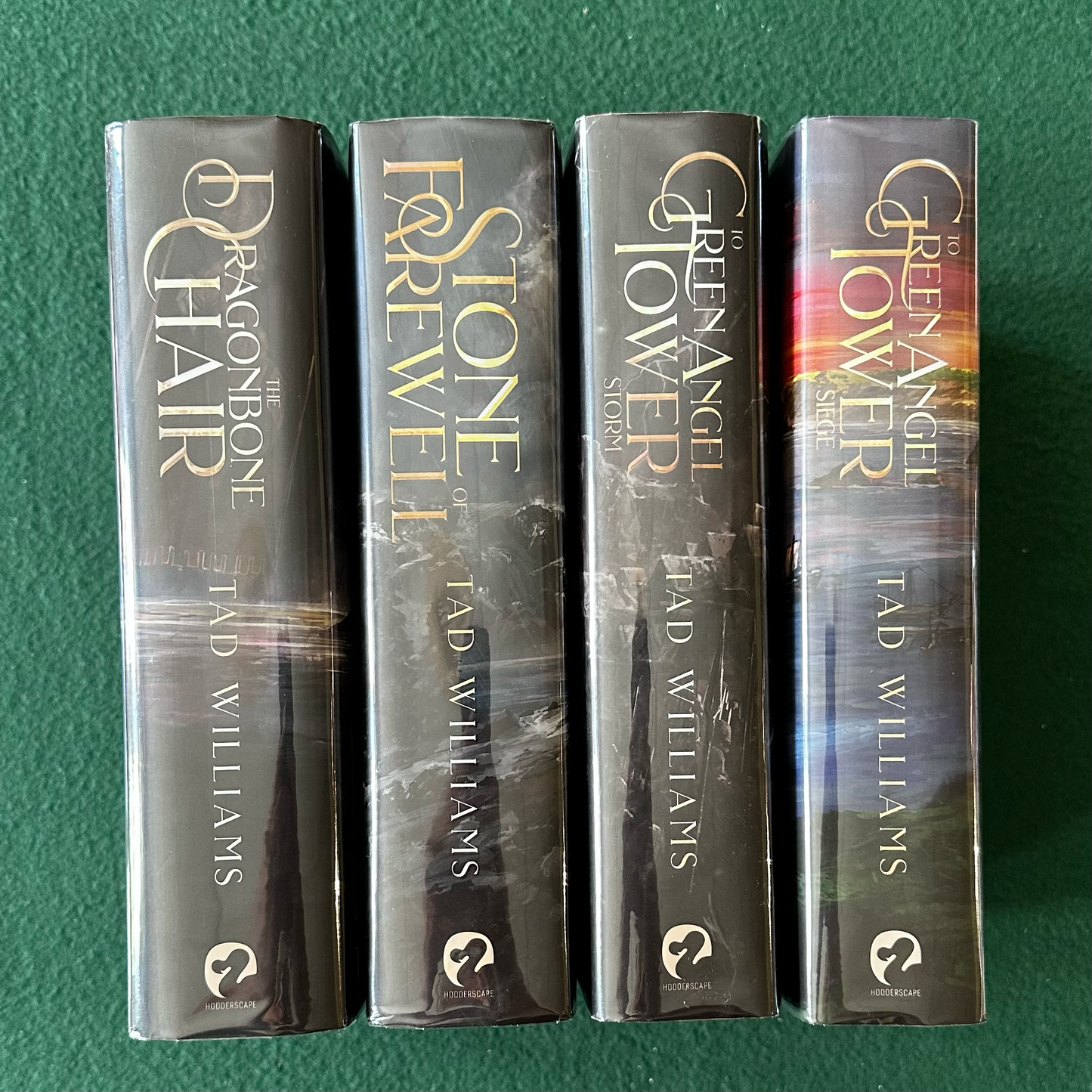 Fantasy Hardback: Tad Williams - Memory, Sorrow and Thorn, 4 Vol Broken Binding First Reprints