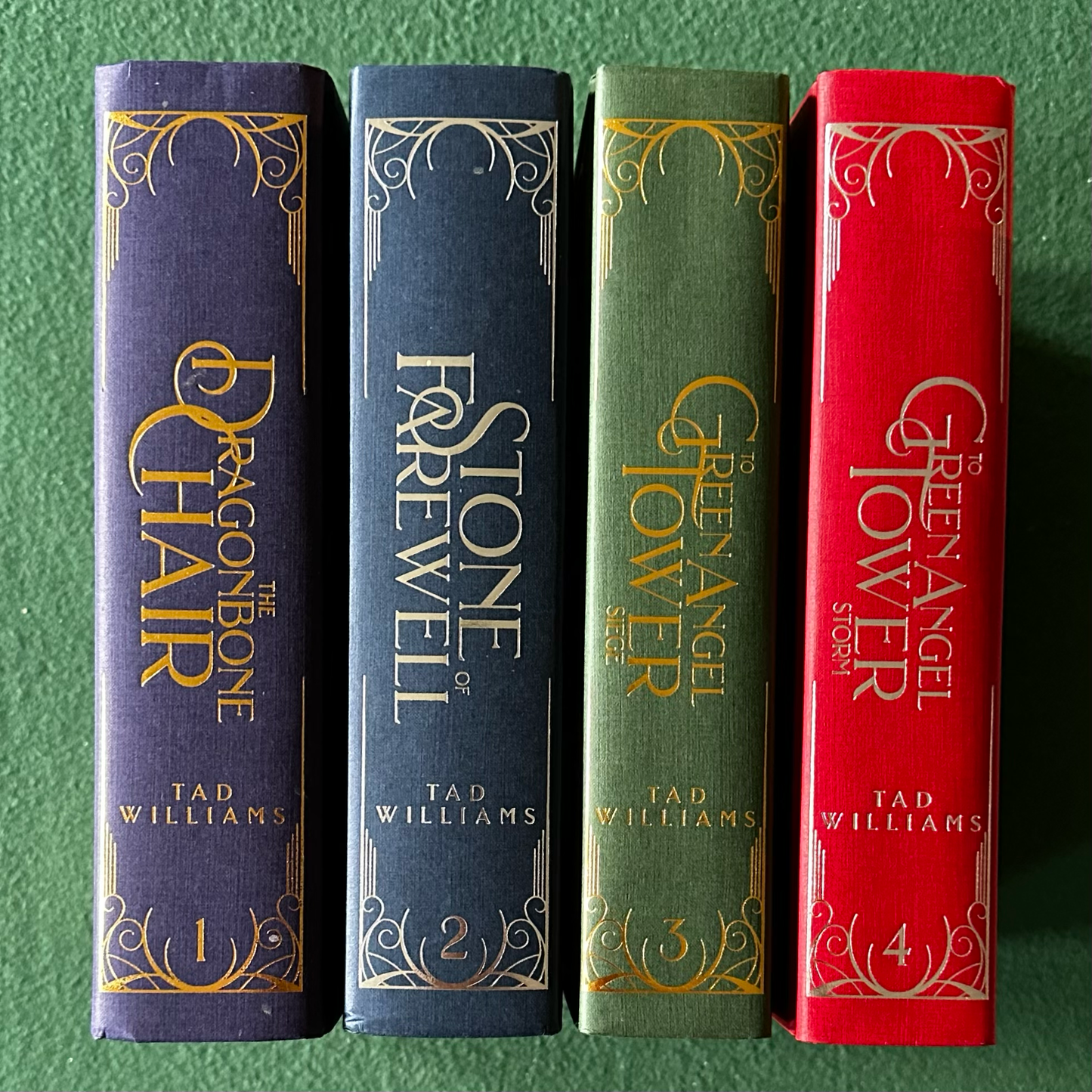 Fantasy Hardback: Tad Williams - Memory, Sorrow and Thorn, 4 Vol Broken Binding First Reprints