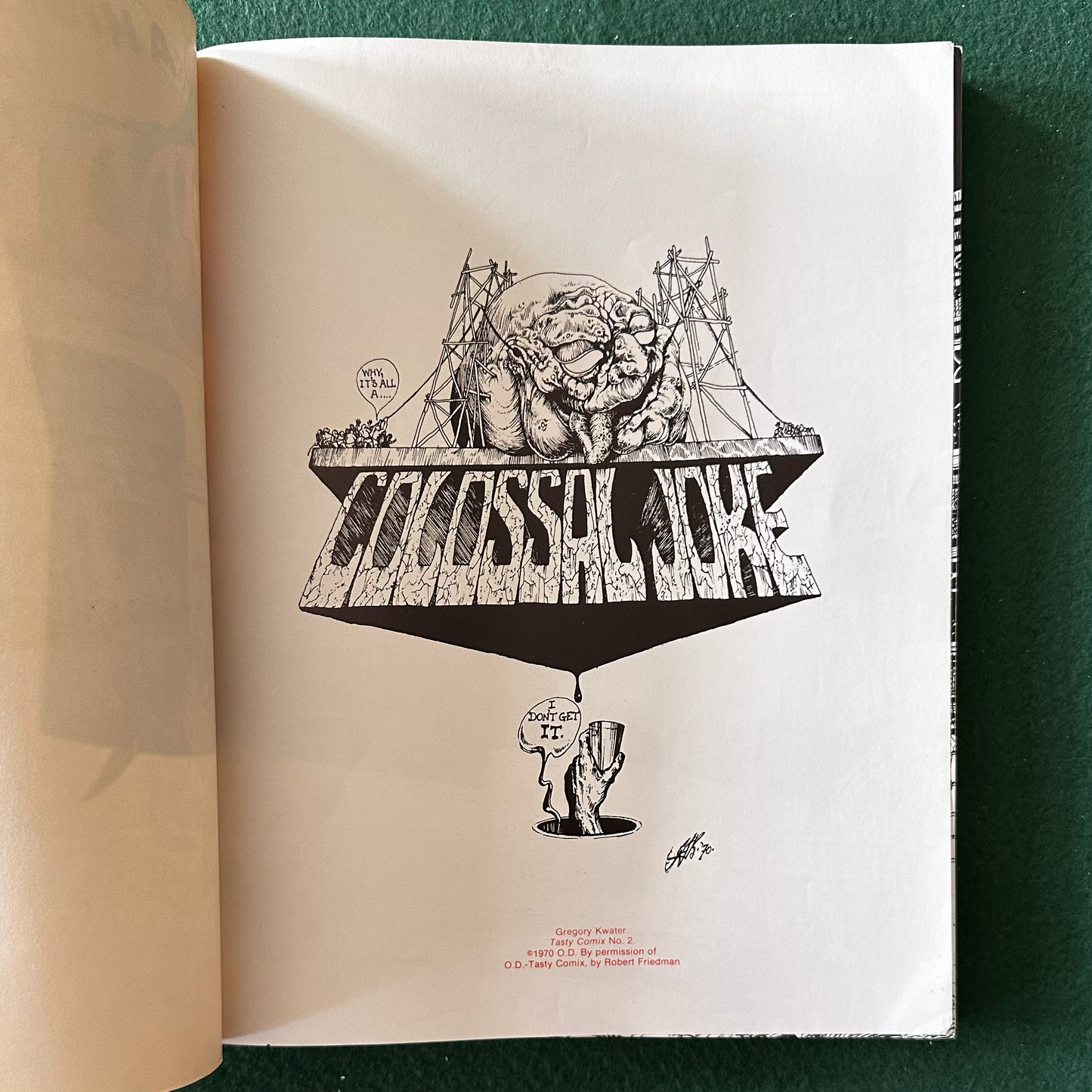 Vintage Non-Fiction Paperback: Mark James Estren - A History of Underground Comics