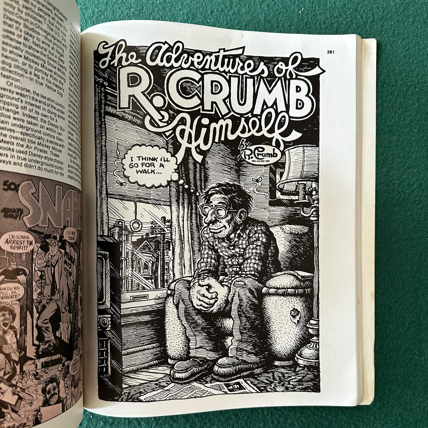 Vintage Non-Fiction Paperback: Mark James Estren - A History of Underground Comics