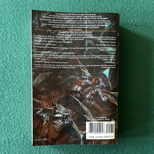 Vintage Fantasy Paperback: Robert Jordan - The Great Hunt FIRST PRINT