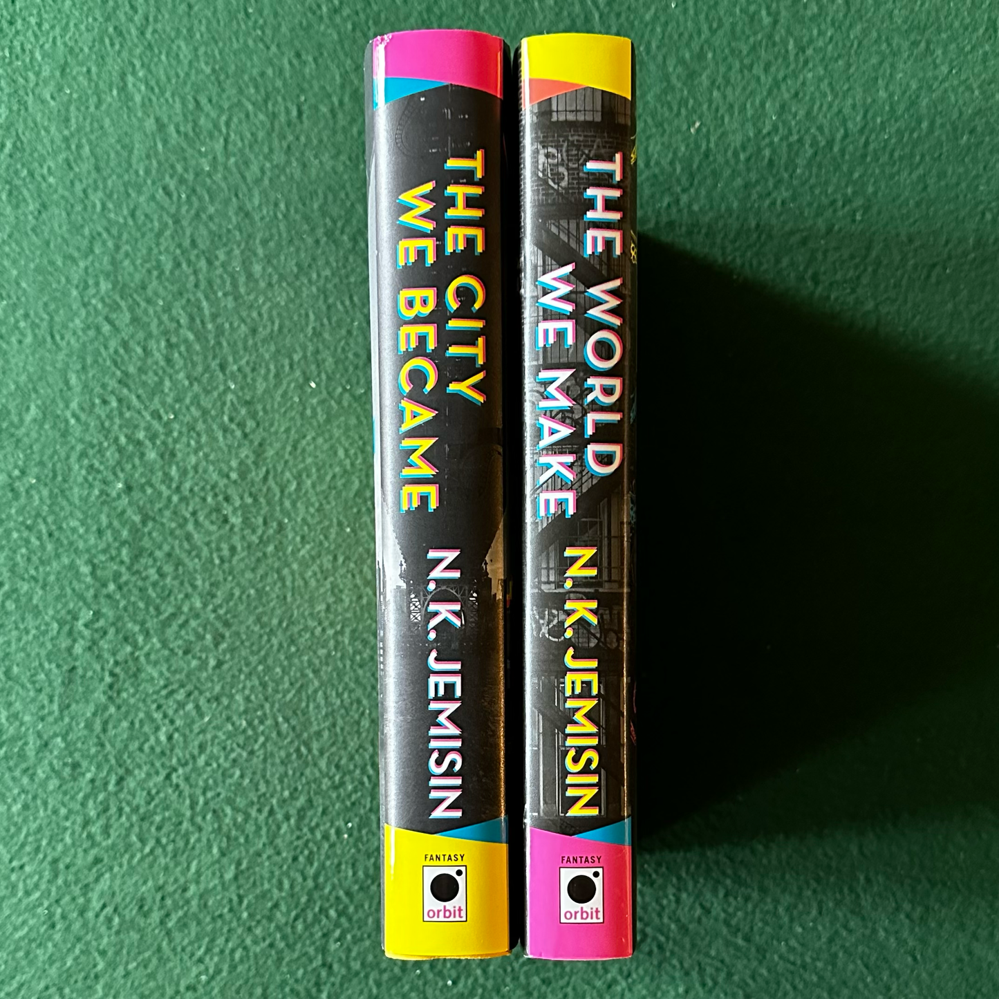 Fantasy Hardbacks: N K Jemisin - The Great Cities Book 1 & 2: The City We Became, and The World We Make SIGNED FIRST EDITIONS