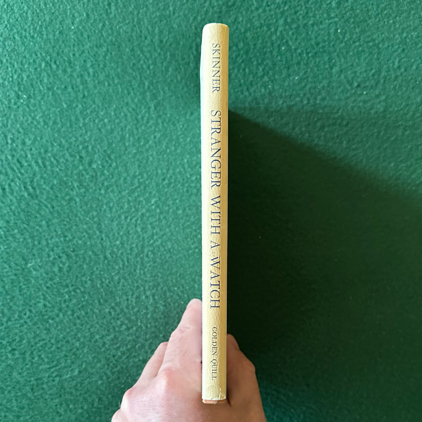 Vintage Poetry Hardback: Knute Skinner - Stranger with a Watch SIGNED FIRST EDITION