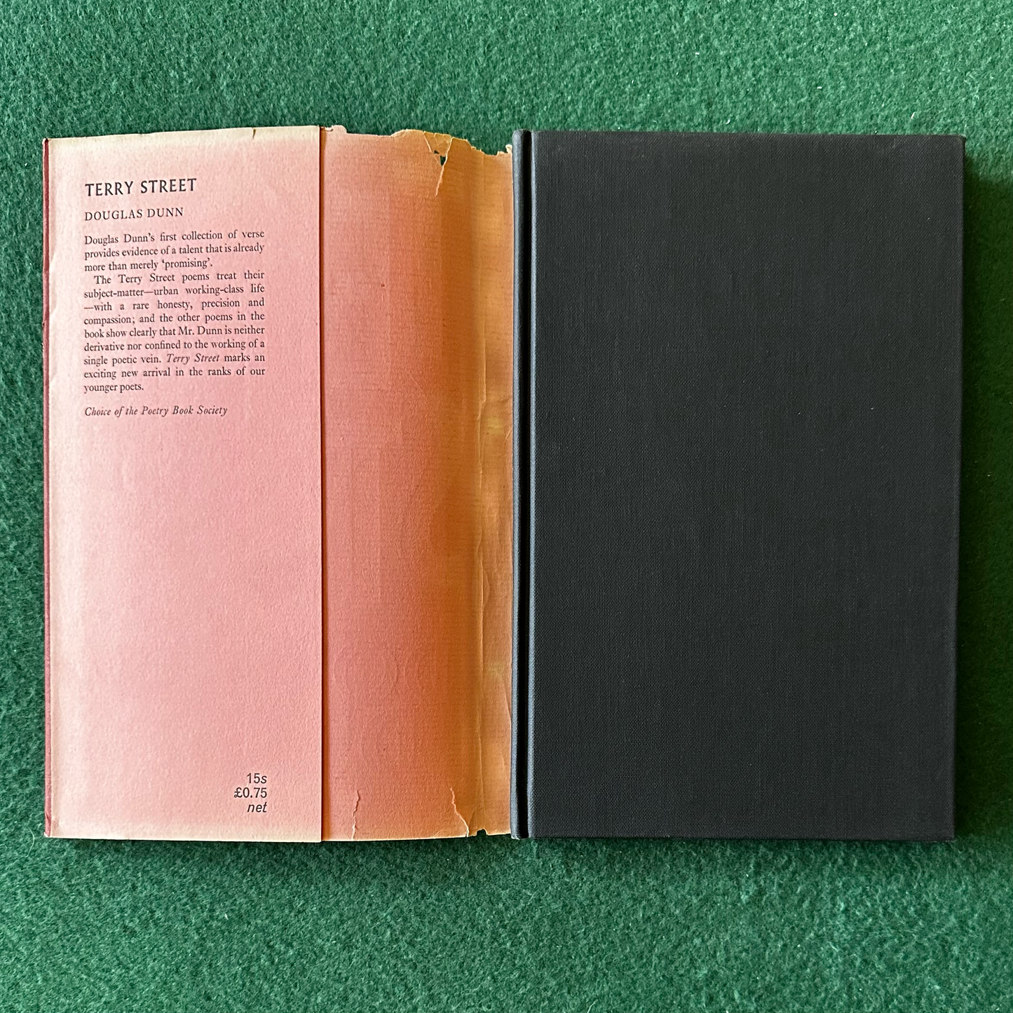 Vintage Poetry Hardback: Douglas Dunn - Terry Street FIRST EDITION