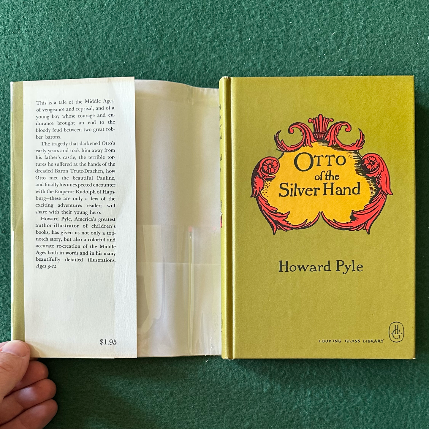 Vintage Fiction Hardback: Howard Pyle - Otto of the Silver Hand