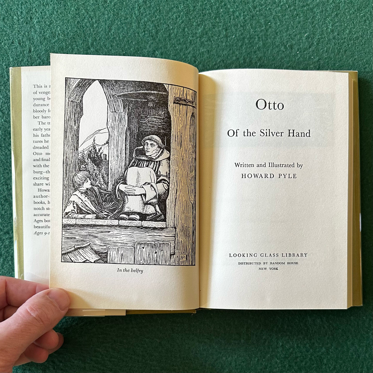 Vintage Fiction Hardback: Howard Pyle - Otto of the Silver Hand
