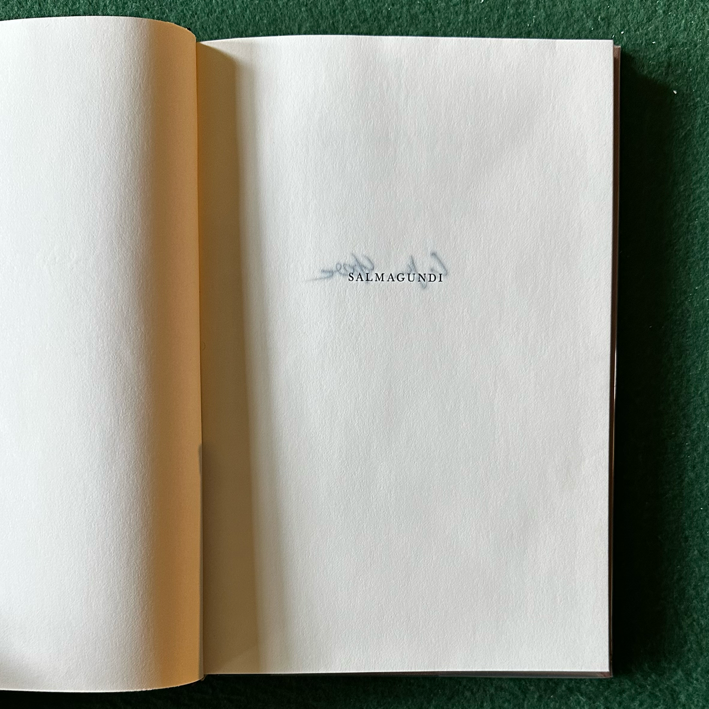 Vintage Poetry Hardback: N John Hall - Salmagundi: Byron, Allegra and the Trollope Family SIGNED FIRST EDITION