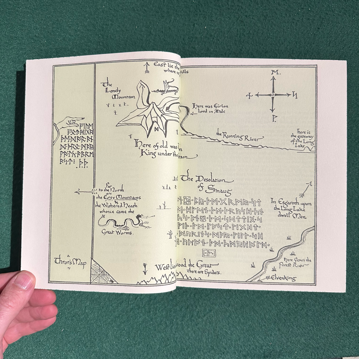 Vintage Fantasy Hardback: JRR Tolkien - The Hobbit, 22nd Printing