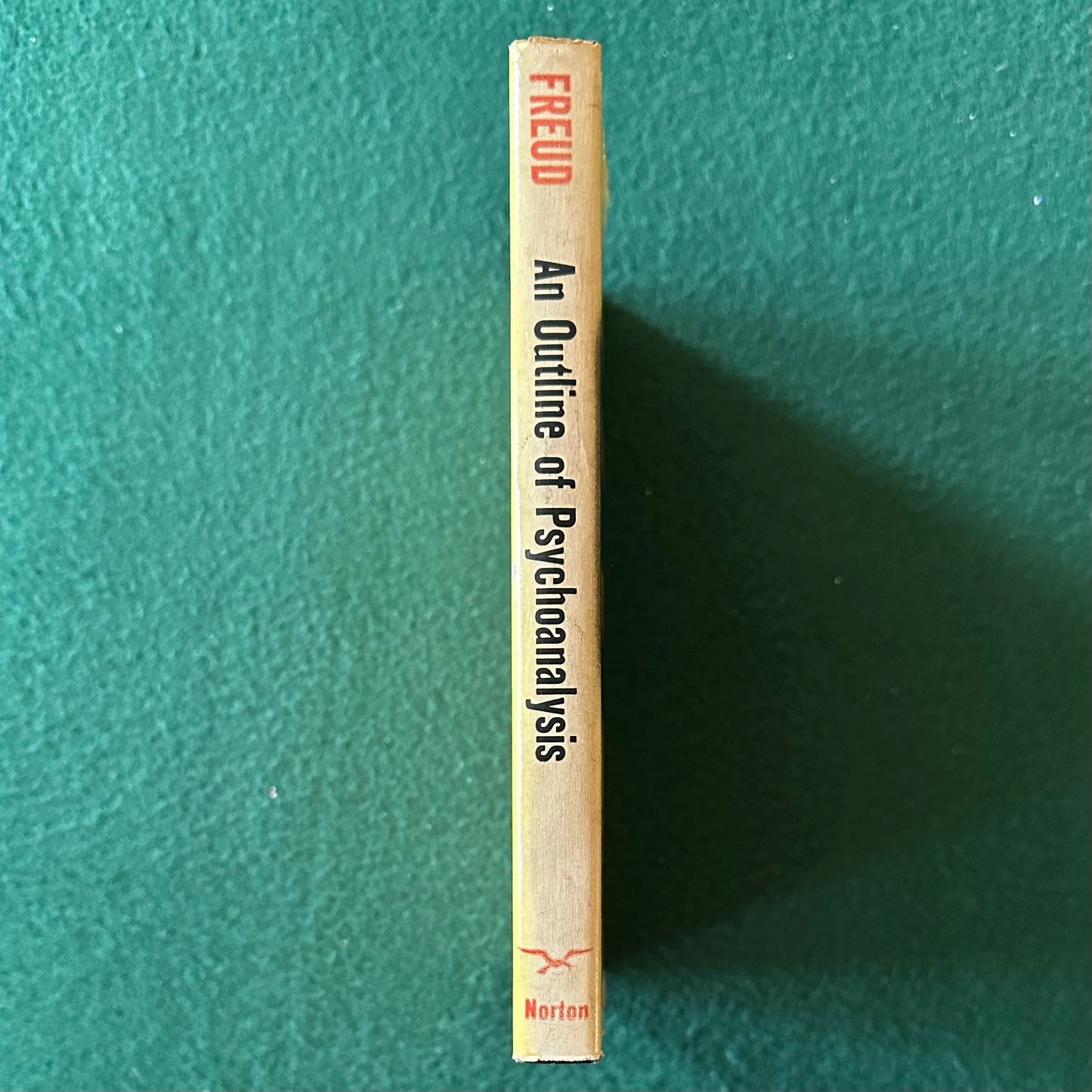 Vintage Non-Fiction Paperback: Sigmund Freud - An Outline of Psychoanalysis FIRST EDITION