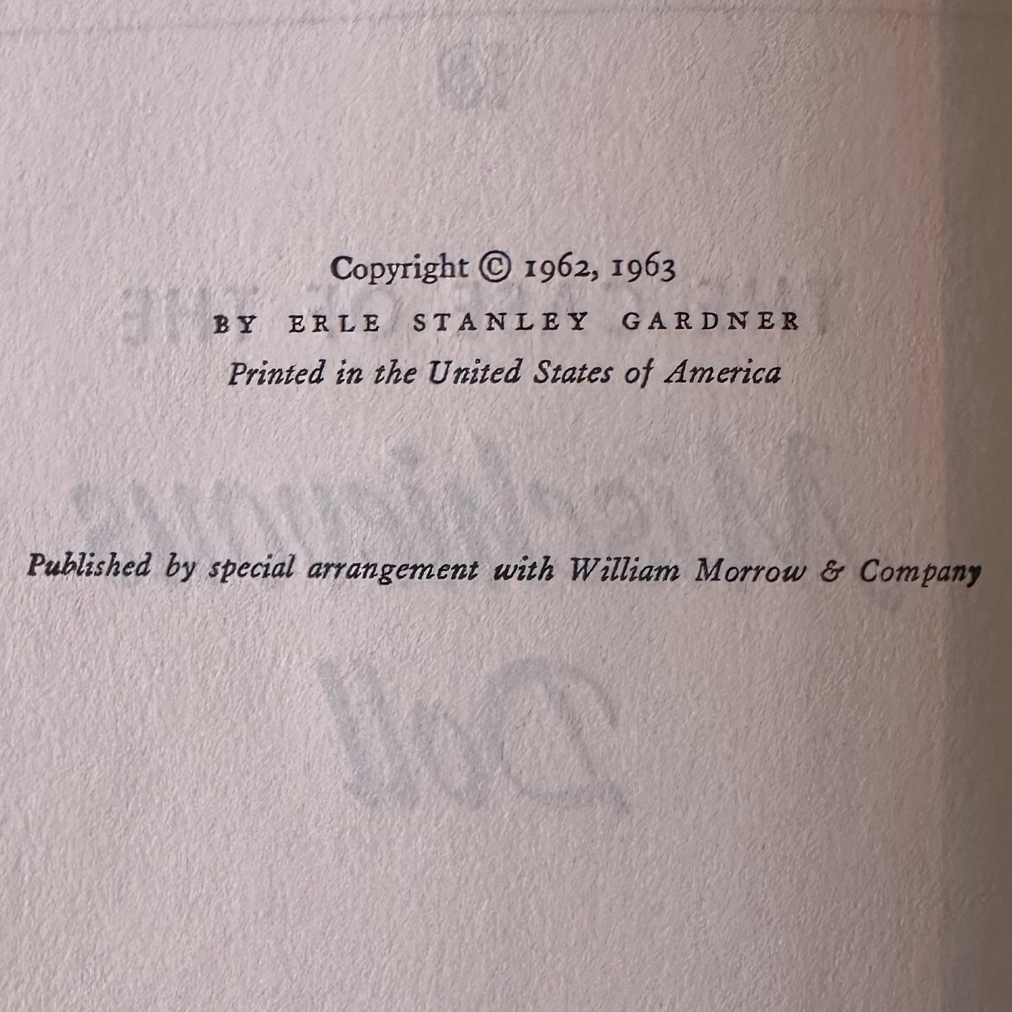 Vintage Fiction Hardback: Erle Stanley Gardner - Perry Mason in The Case of the Mischievous Doll 1963