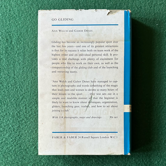 Vintage Non-Fiction Hardback: T W Williams - Parachuting & Skydiving FIRST EDITION