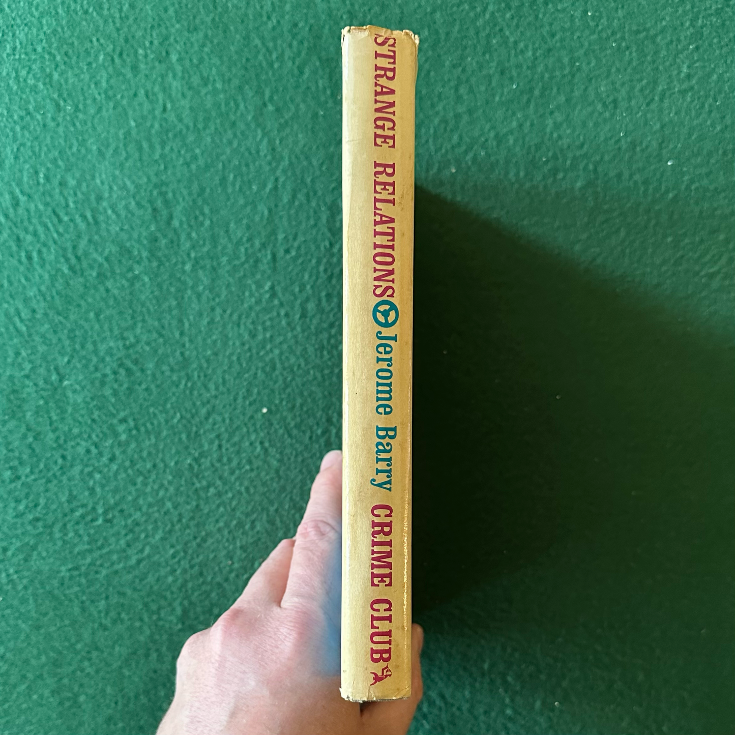 Vintage Fiction Hardback: Jerome Barry - Strange Relations FIRST EDITION