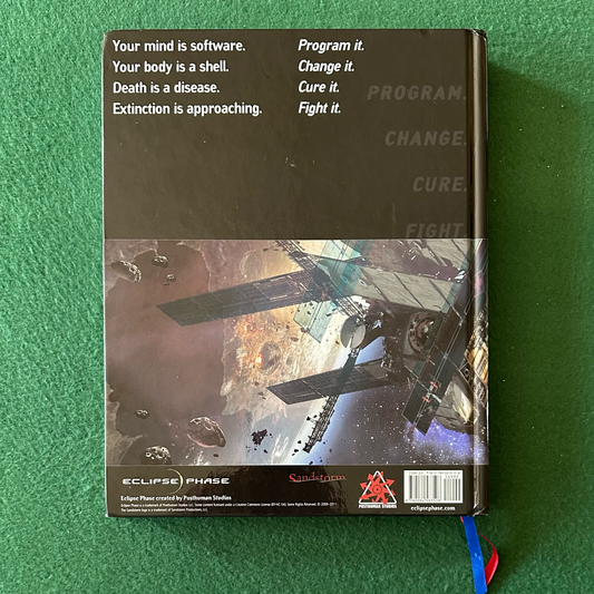 TTRPG Hardback: Eclipse Phase Core Book THIRD PRINTING