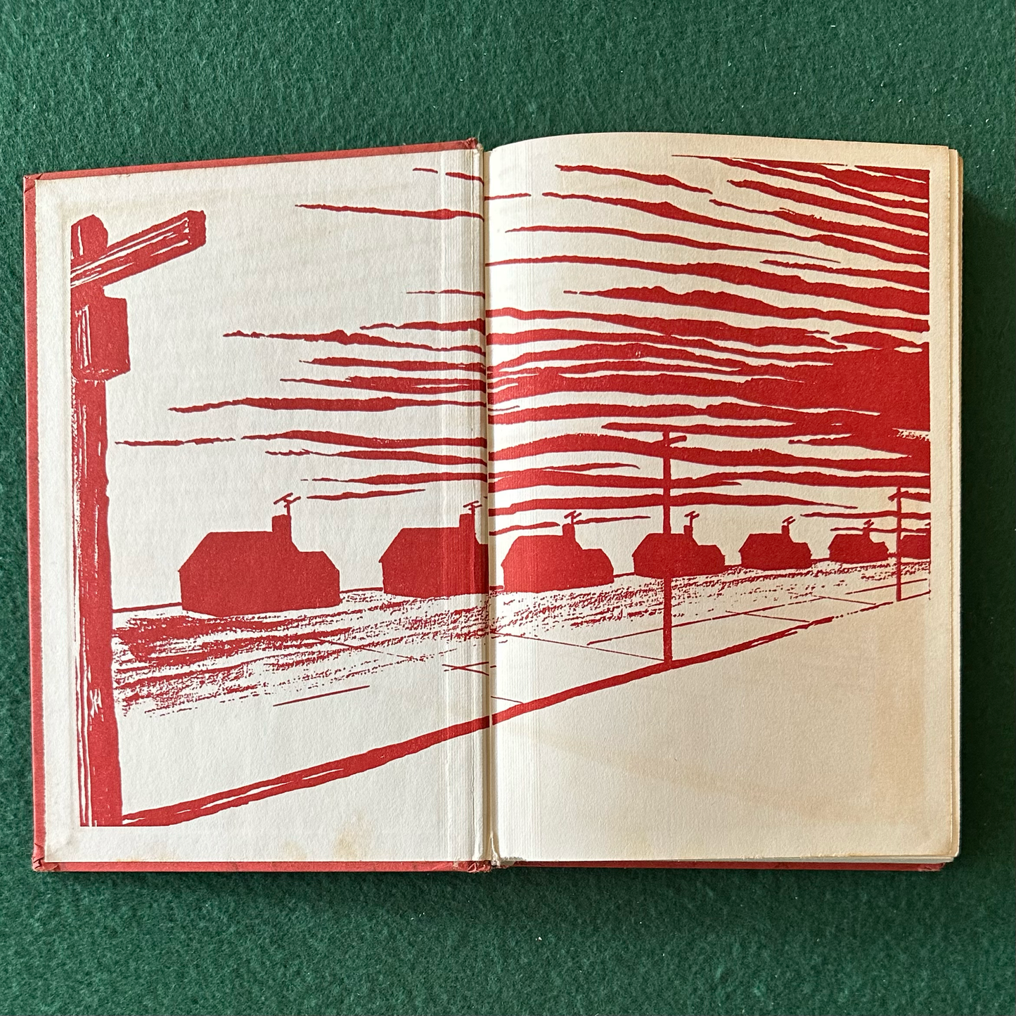 Vintage Fiction Hardback: John Keats - The Crack in the Picture Window FIFTH PRINTING