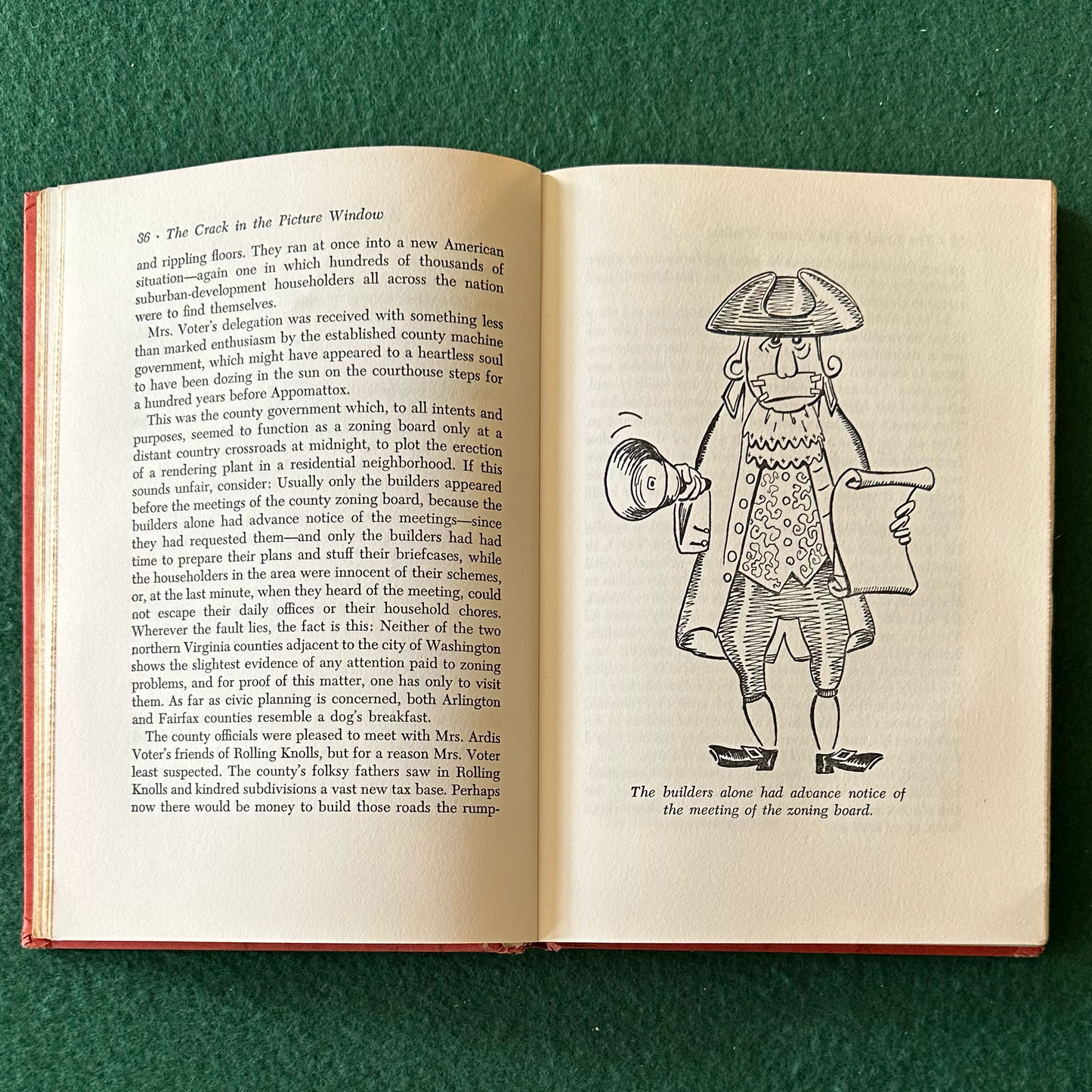 Vintage Fiction Hardback: John Keats - The Crack in the Picture Window FIFTH PRINTING