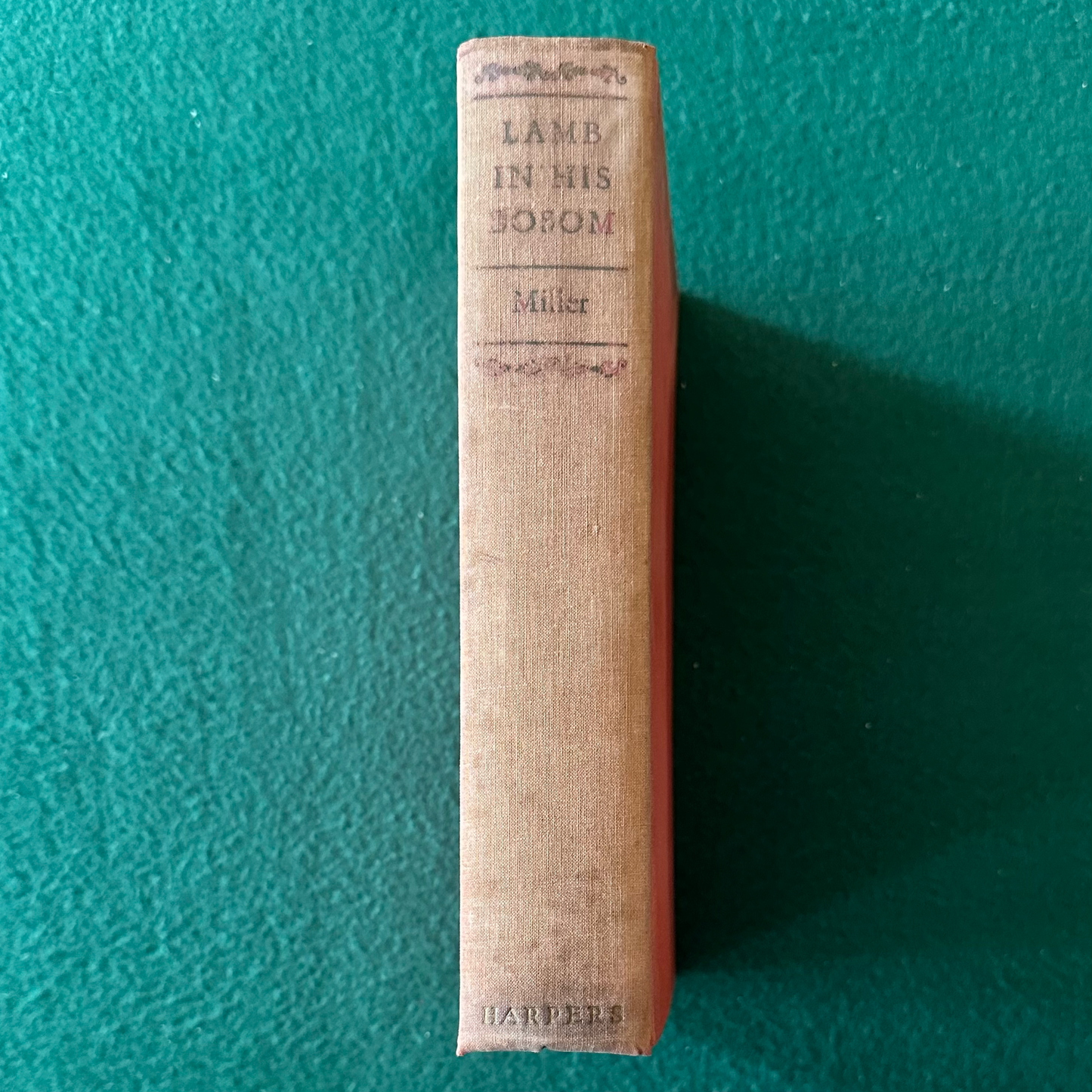 Vintage Fiction Hardback: Caroline Miller - Lamb in his Bosom 1933