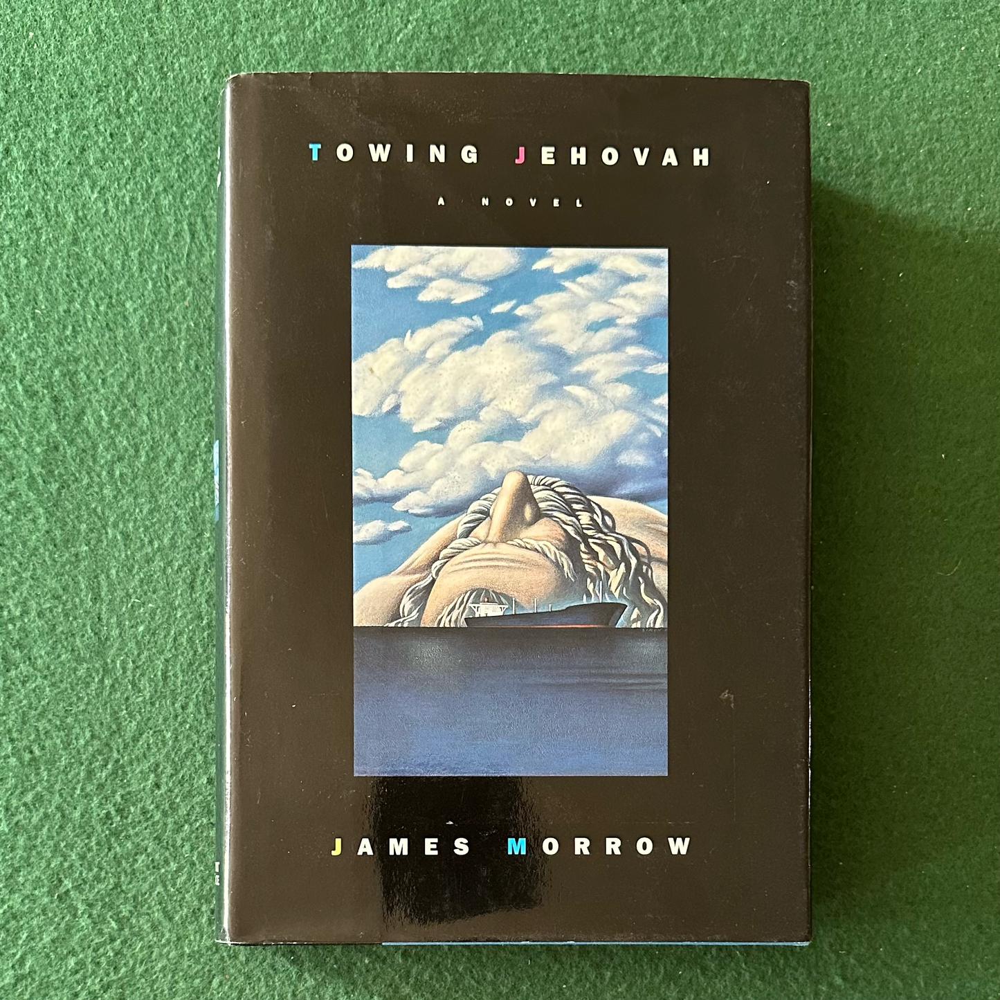Vintage Fiction Hardback: James Morrow - Towing Jehovah SIGNED FIRST EDITION